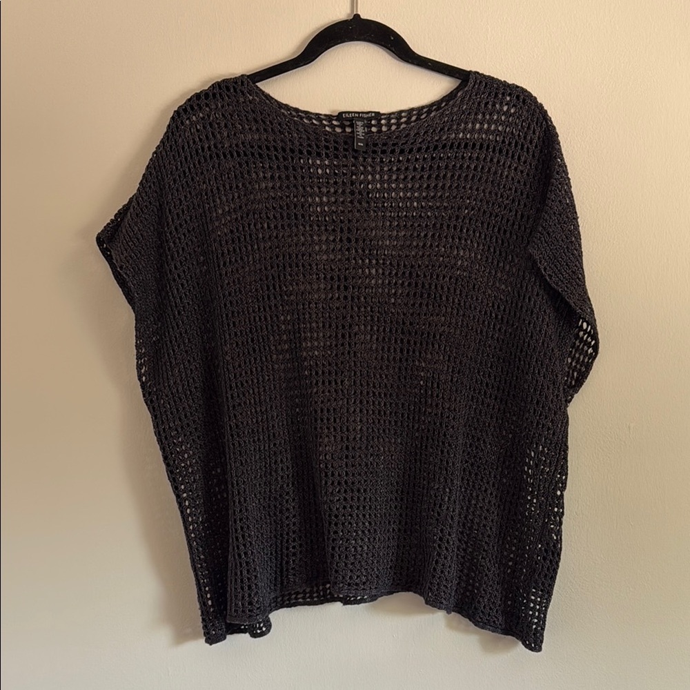 Eileen Fisher linen box top BNWOT